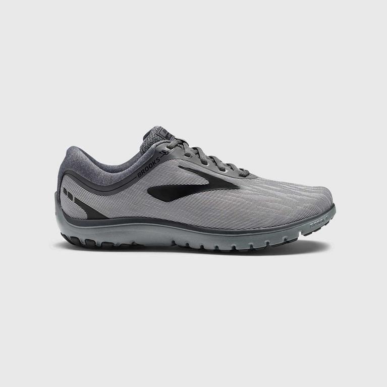 Brooks Pureflow 7 Mens Road Running Shoes - Grey - Philippines (426819XYN)